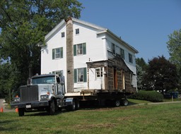 Historical House Moved to Site