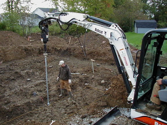 Screw Piling Installation for New Home